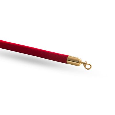 Sammetsklätt rep – Mässing