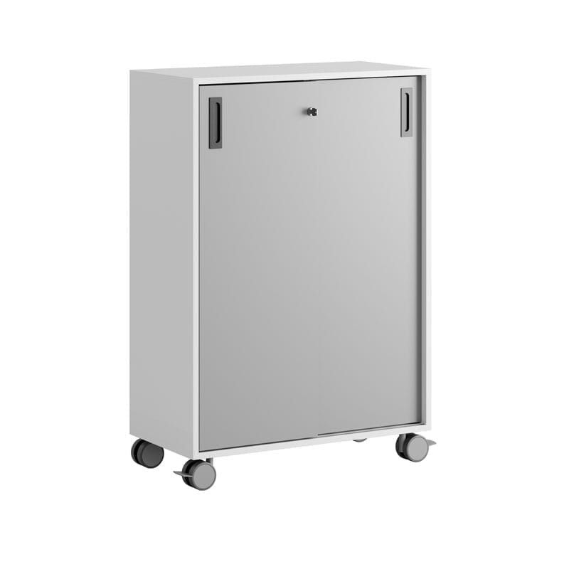 Skjutdörrskåp 80x40x107,5cm - grå