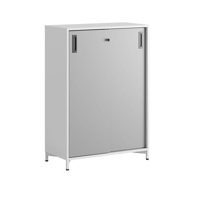 Skjutdörrskåp 80x40x107,5cm - grå