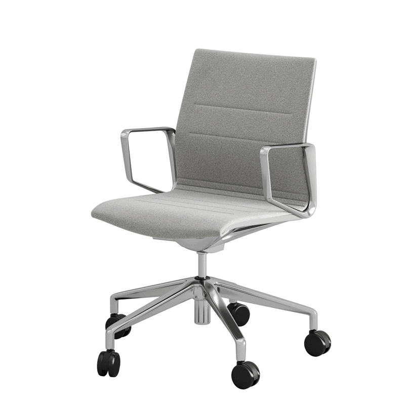 Styrelse - Konferensstol med mellan rygg