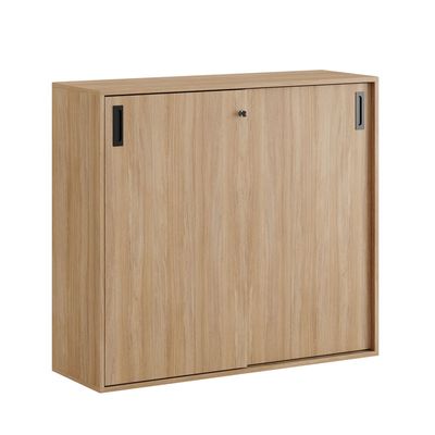 Skjutdörrskåp 120x40x107,5cm - Urban oak stomme och dörrar