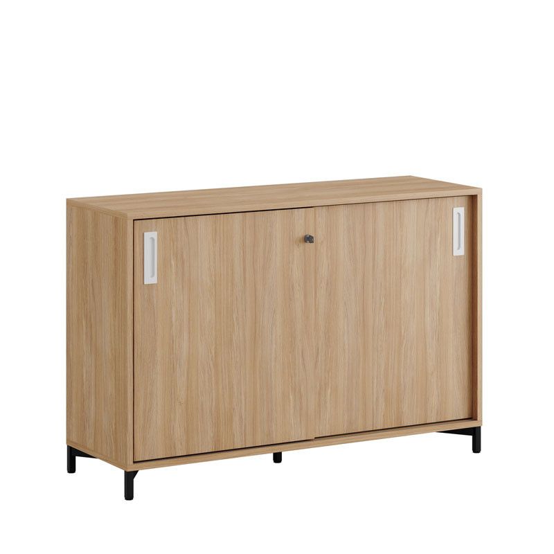 Skjutdörrskåp 120x40x72cm - Urban oak stomme/urban oak dörrar