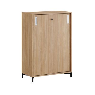 Skjutdörrskåp 80x40x107,5cm - Urban oak stomme/urban oak dörrar