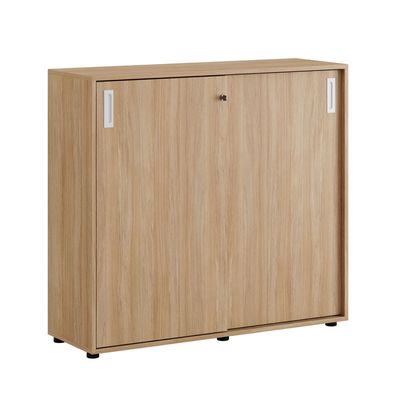 Skjutdörrskåp 120x40x107,5cm - Urban oak stomme och dörrar