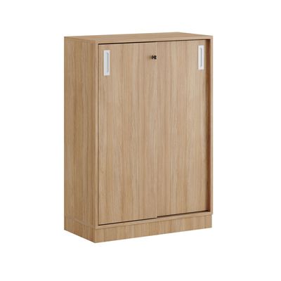 Skjutdörrskåp 80x40x107,5cm - Urban oak stomme/urban oak dörrar