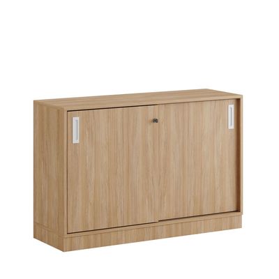 Skjutdörrskåp 120x40x72cm - Urban oak stomme/urban oak dörrar