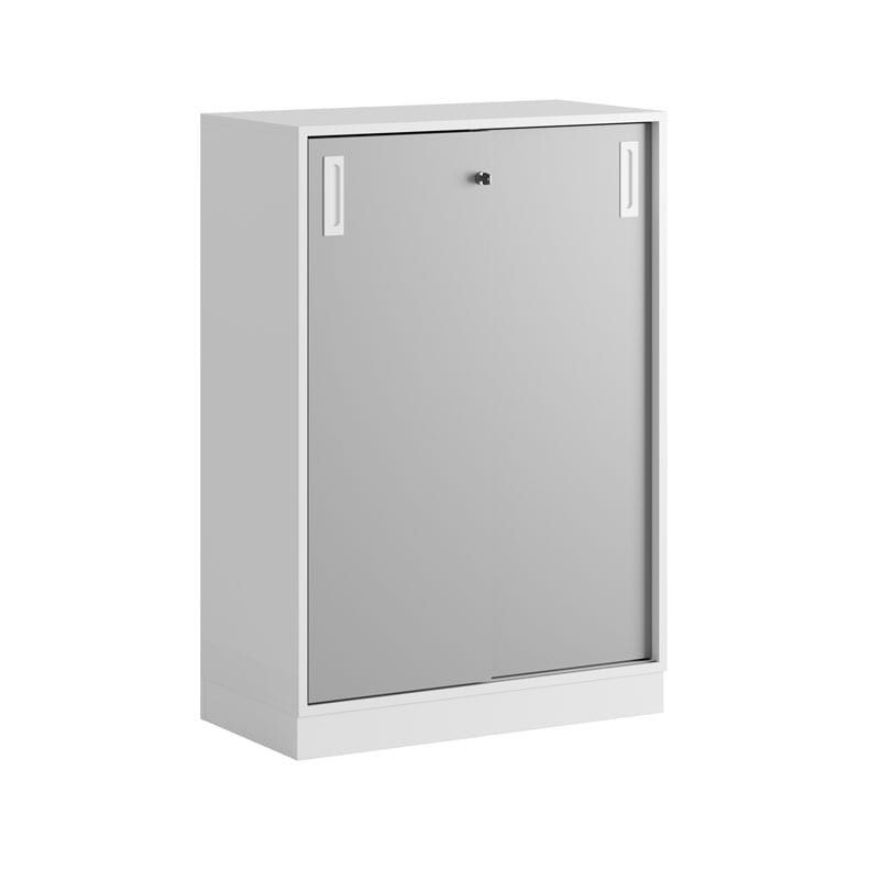 Skjutdörrskåp 80x40x107,5cm - grå