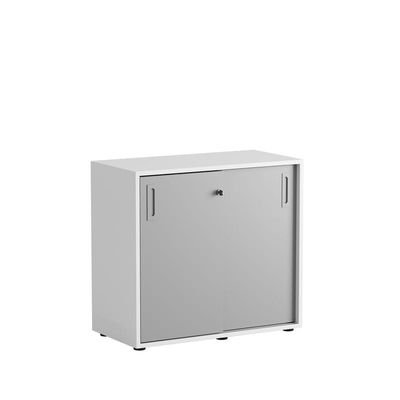 Skjutdörrskåp 80x40x72cm - grå