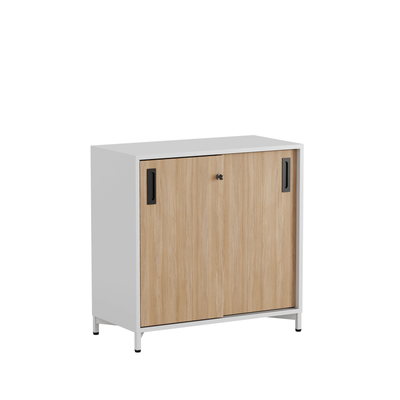 Skjutdörrskåp 80x40x72cm - ek