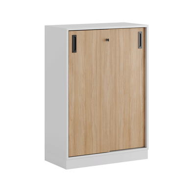 Skjutdörrskåp 80x40x107,5cm - ek