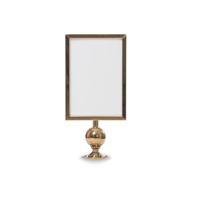 Skylthållare i mässing till Casino