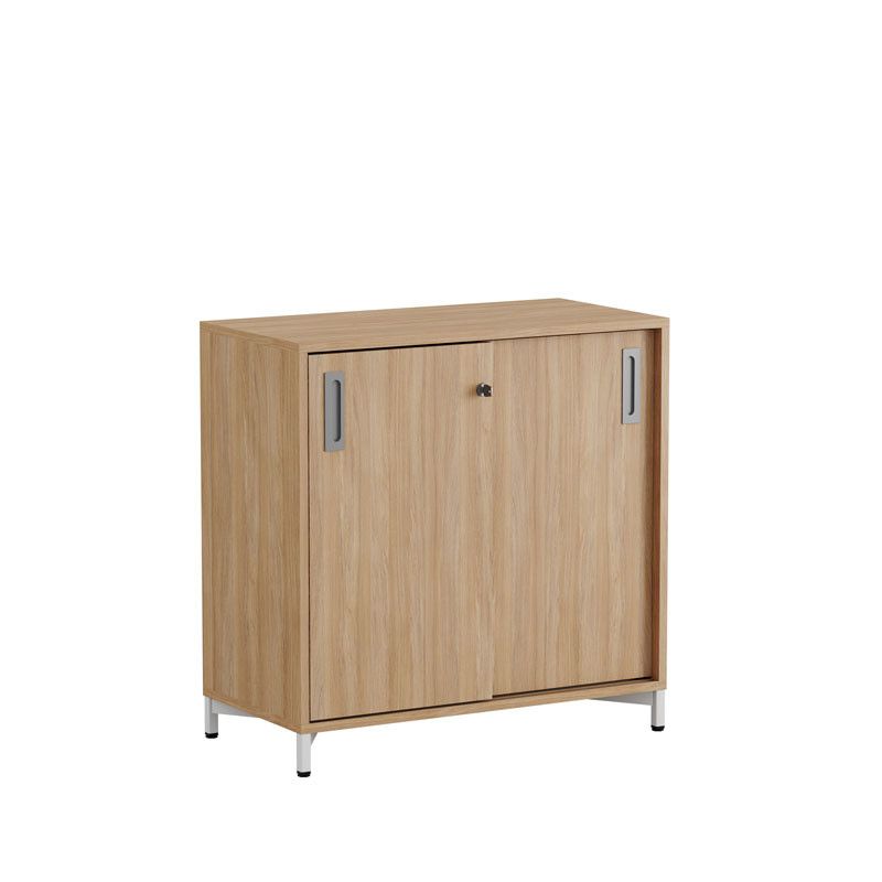 Skjutdörrskåp 80x40x72cm - Urban oak stomme/urban oak dörrar