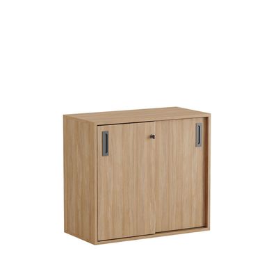 Skjutdörrskåp 80x40x72cm - Urban oak stomme/urban oak dörrar