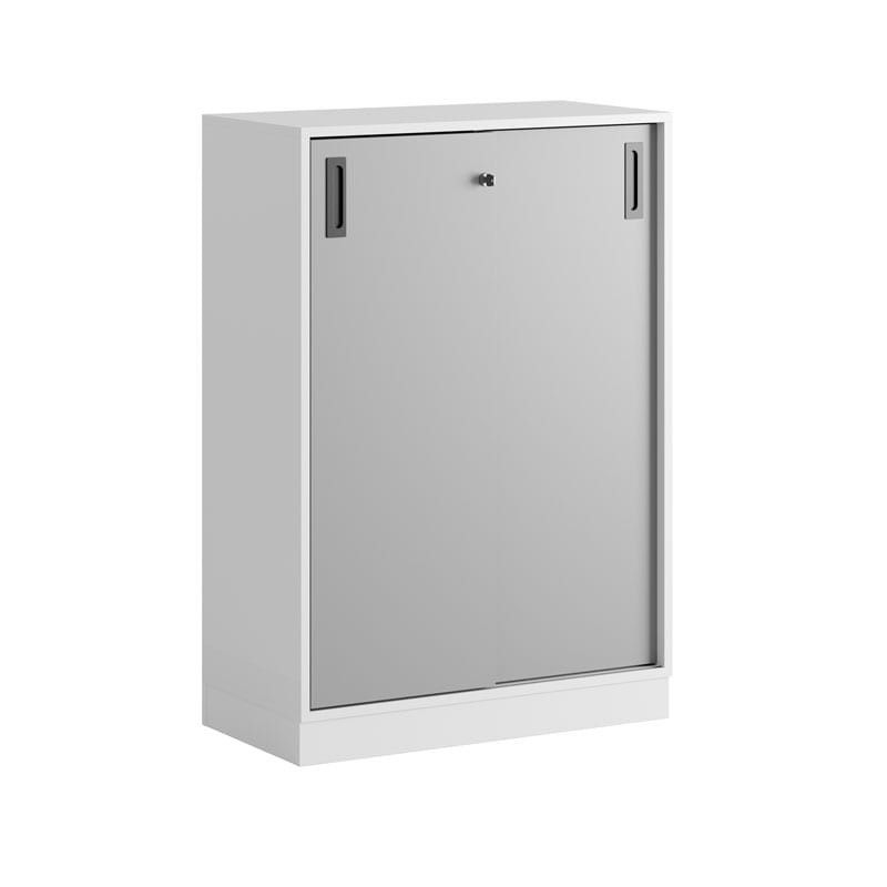 Skjutdörrskåp 80x40x107,5cm - grå