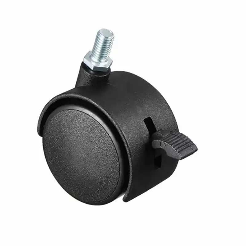 Möbelhjul med broms