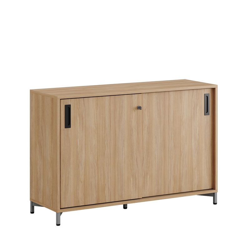 Skjutdörrskåp 120x40x72cm - Urban oak stomme/urban oak dörrar