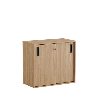 Skjutdörrskåp 80x40x72cm - Urban oak stomme/urban oak dörrar