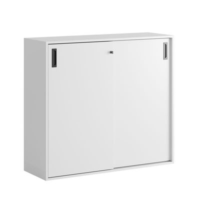 Skjutdörrskåp 120x40x107,5cm - vit