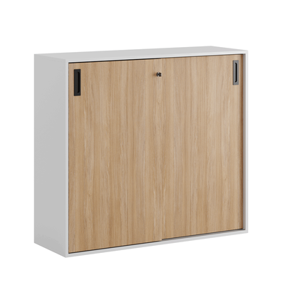 Skjutdörrskåp 120x40x107,5cm - Ek