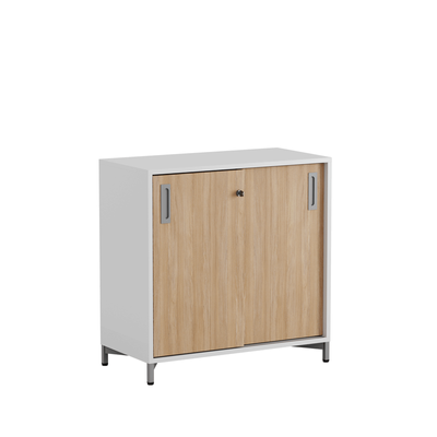 Skjutdörrskåp 80x40x72cm - ek