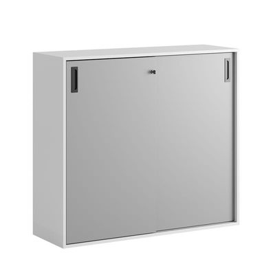 Skjutdörrskåp 120x40x107,5cm - grå