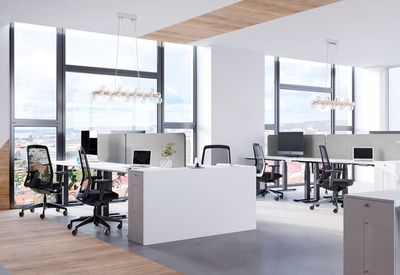 Bordsskärm kortsida - Silencio Basic