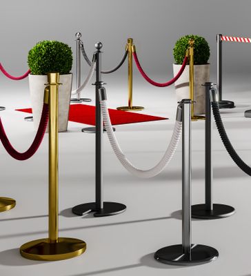 Flätat rep - Rostfritt