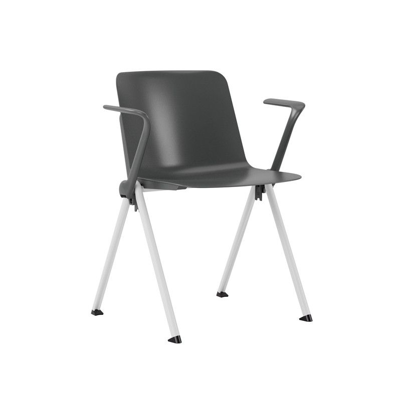 Vittoria med armstöd - Stapelbar stol i snygg design