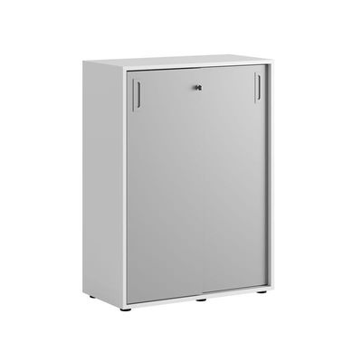 Skjutdörrskåp 80x40x107,5cm - grå