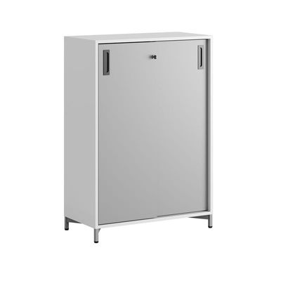 Skjutdörrskåp 80x40x107,5cm - grå