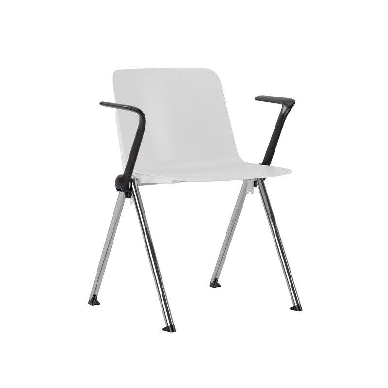 Vittoria med armstöd - Stapelbar stol i snygg design