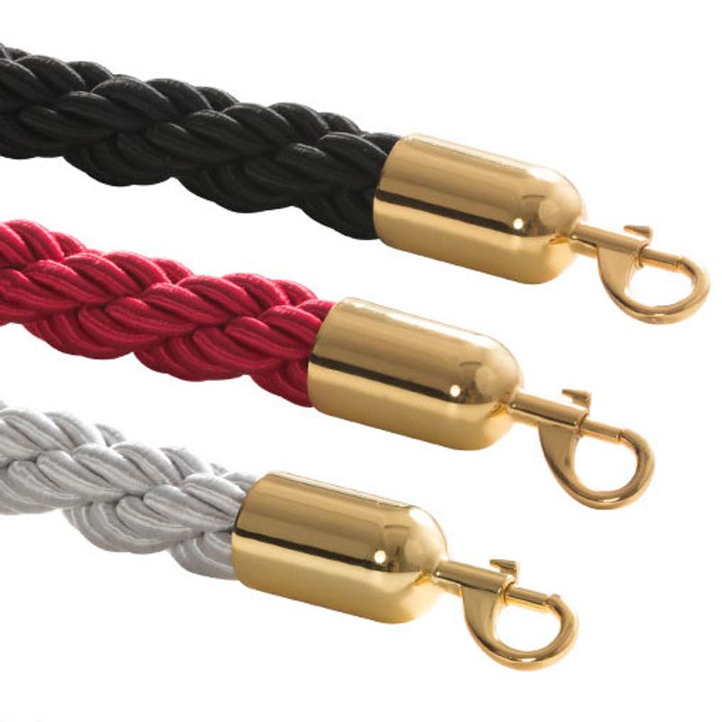 Flätat rep - Mässing