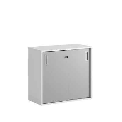 Skjutdörrskåp 80x40x72cm - grå