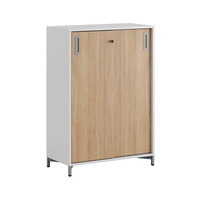 Skjutdörrskåp 80x40x107,5cm - ek