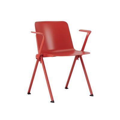 Vittoria med armstöd - Stapelbar stol i snygg design