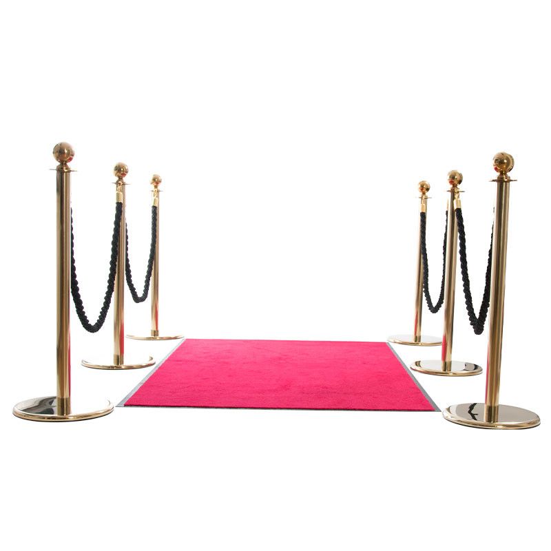 Entrépaket Mässing 6 stolpar