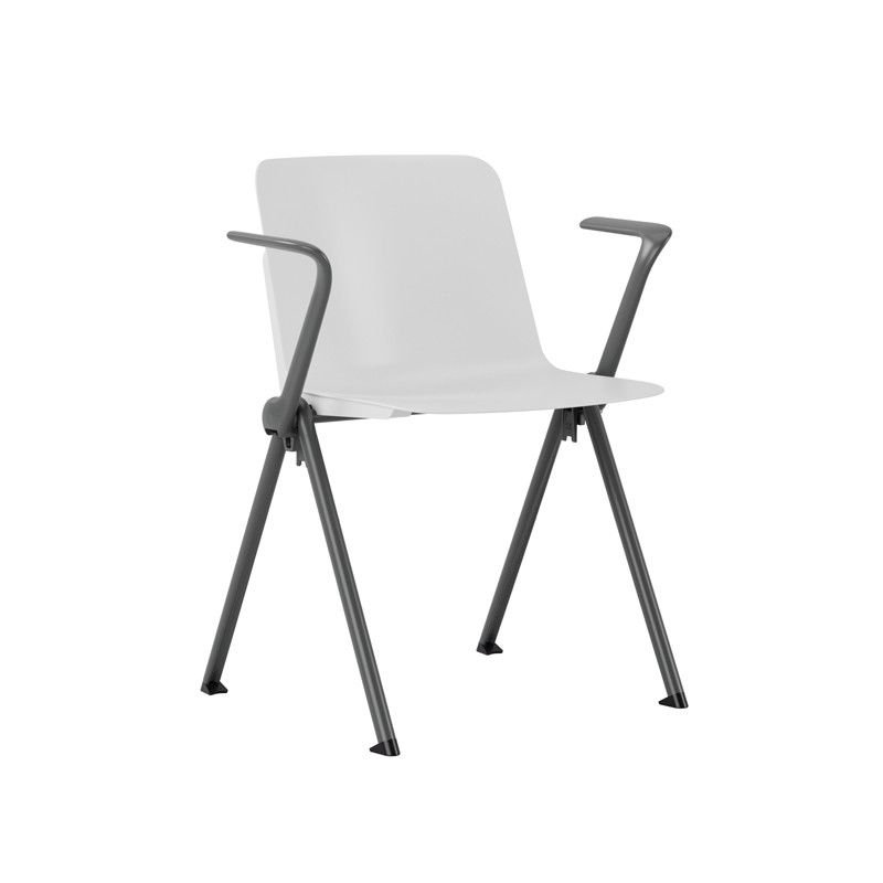 Vittoria med armstöd - Stapelbar stol i snygg design