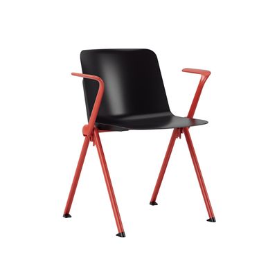 Vittoria med armstöd - Stapelbar stol i snygg design