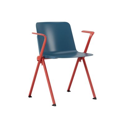 Vittoria med armstöd - Stapelbar stol i snygg design