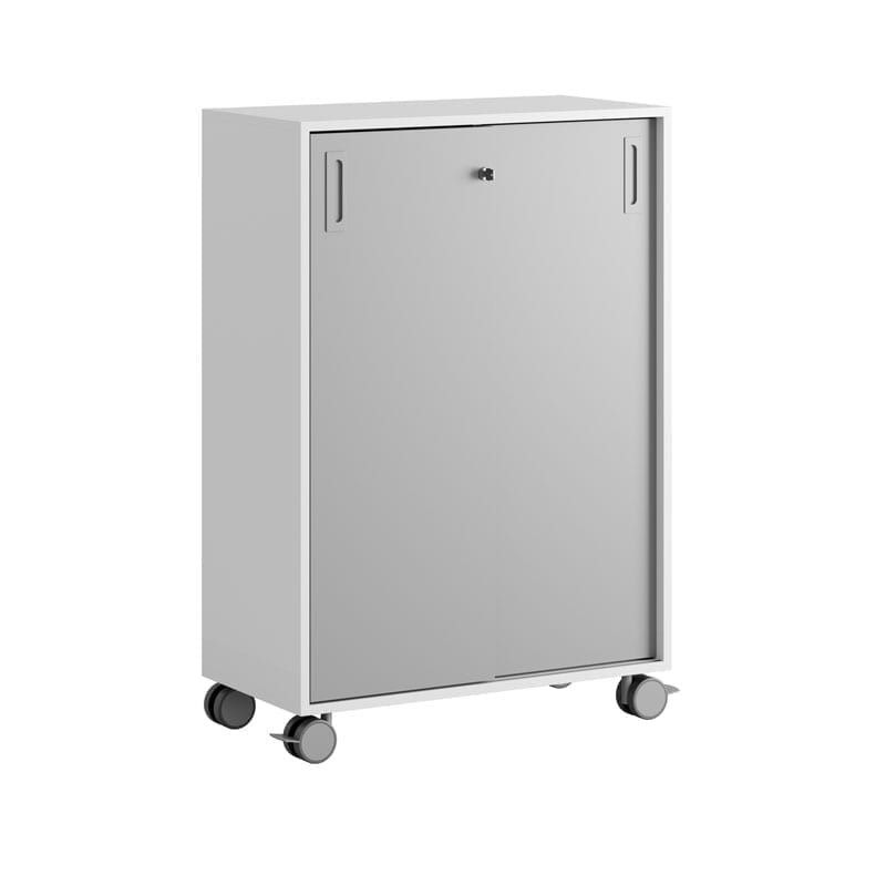 Skjutdörrskåp 80x40x107,5cm - grå