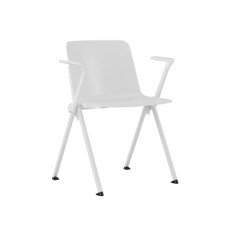 Vittoria med armstöd - Stapelbar stol i snygg design