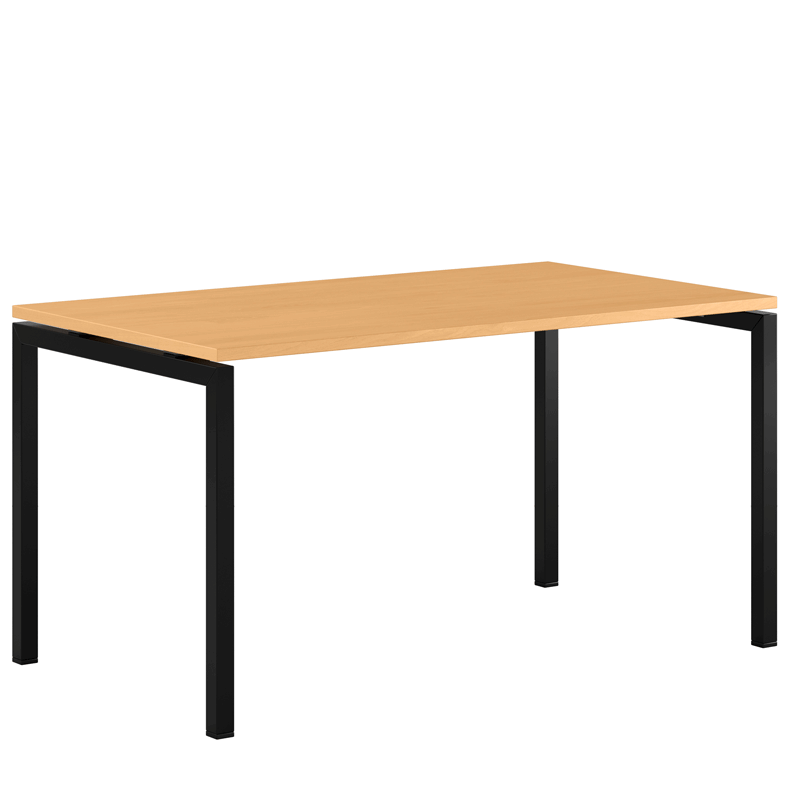 Luna U - Ett stilrent bord med fasta ben i U-form