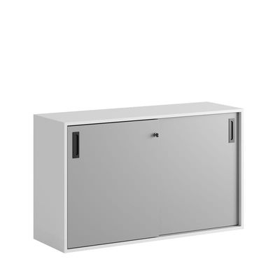 Skjutdörrskåp 120x40x72cm - grå