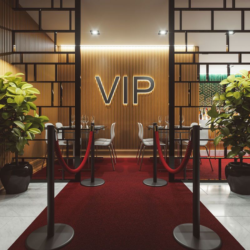 Casino Stapelbar - Svart/Platta