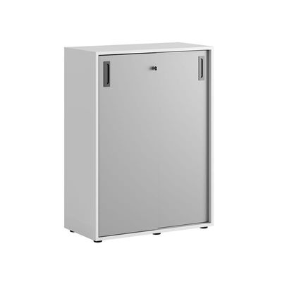 Skjutdörrskåp 80x40x107,5cm - grå