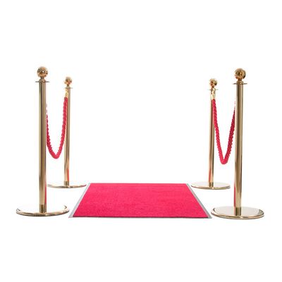 Entrépaket Mässing 4 stolpar