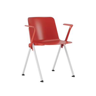 Vittoria med armstöd - Stapelbar stol i snygg design