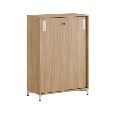 Skjutdörrskåp 80x40x107,5cm - Urban oak stomme/urban oak dörrar