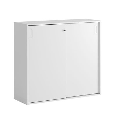 Skjutdörrskåp 120x40x107,5cm - vit