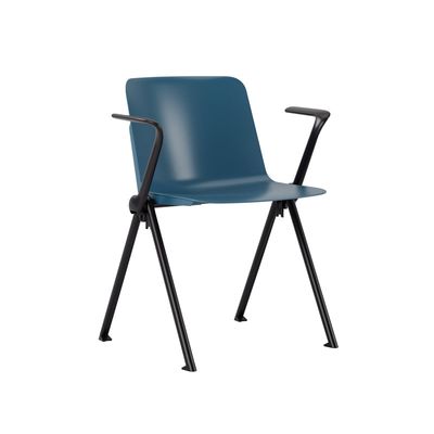 Vittoria med armstöd - Stapelbar stol i snygg design